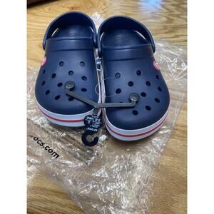 Women's Navy Clogs